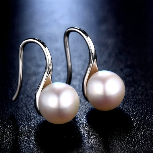 Elegant Pearl Drop Earrings
